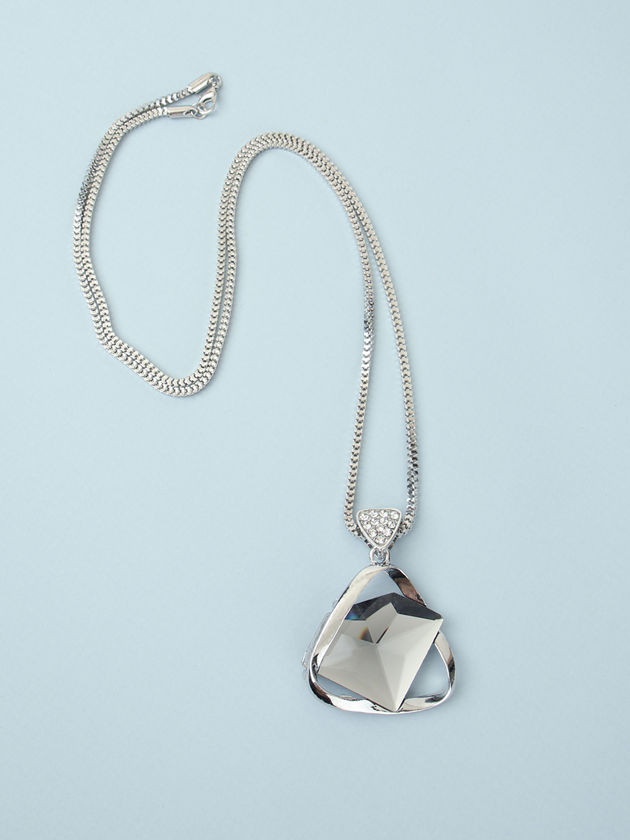 Подвеска-кулон на цепочке / YD10221/2 /уп 24/серебро