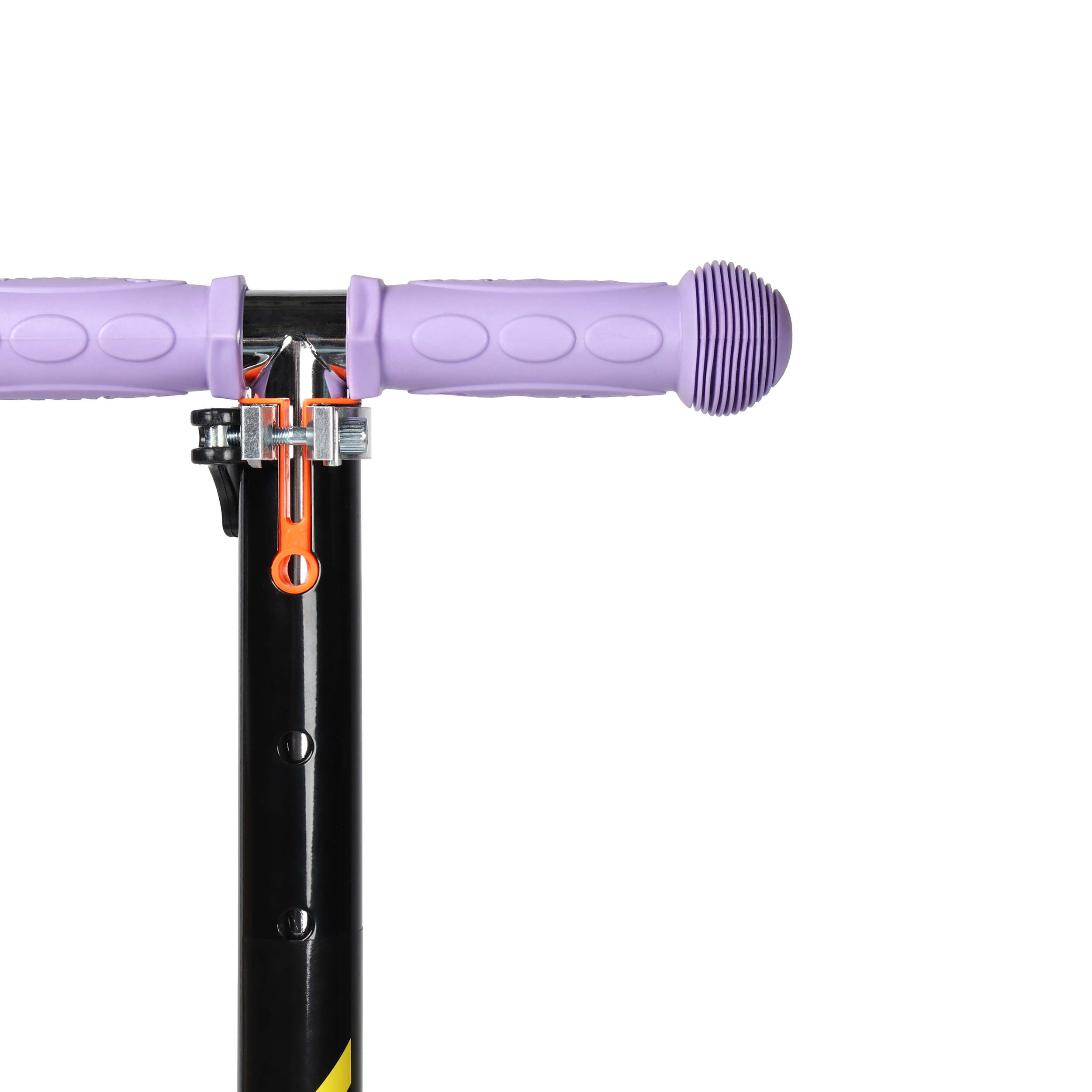 Самокат трехколесный для детей от 3-х лет Yeenot GT4108P51, нагрузка до 50кг, вес 2.3кг, светящиеся колёса PU116мм, цвет сиреневый UNICORN БК/уп10