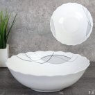 Тарелка глубокая суповая 980 мл 203 мм  / HW80 (2029) /уп 6/36/ Абстракция Волны/735534