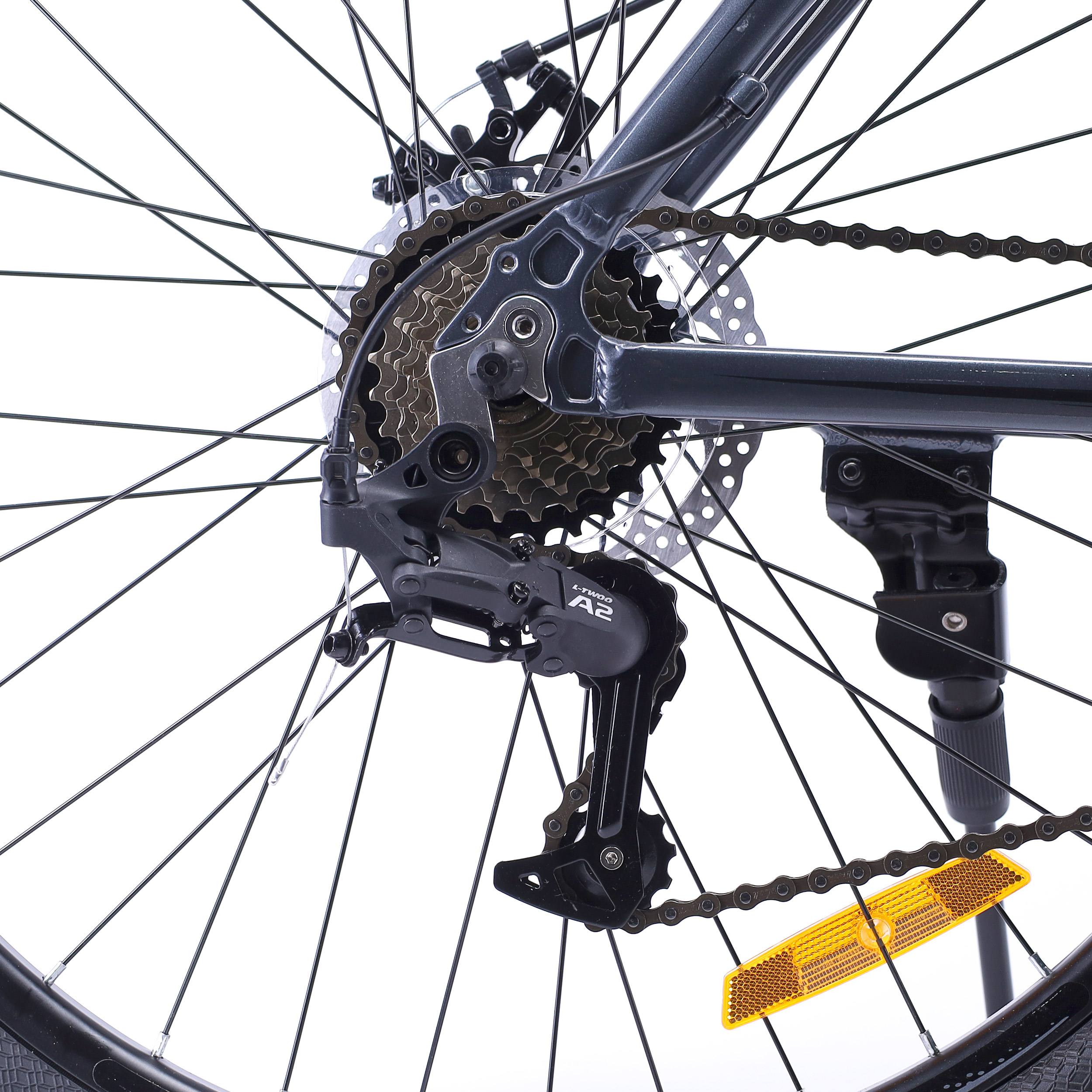 Велосипед 26" рама 19" 21sp COMIRON UNIVERSE серый полис чёрный глянцевый