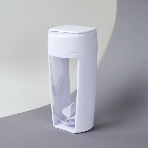 Бутылка/Шейкер MODERN SHS-590 белый, для спортивного питания 590ML/уп60