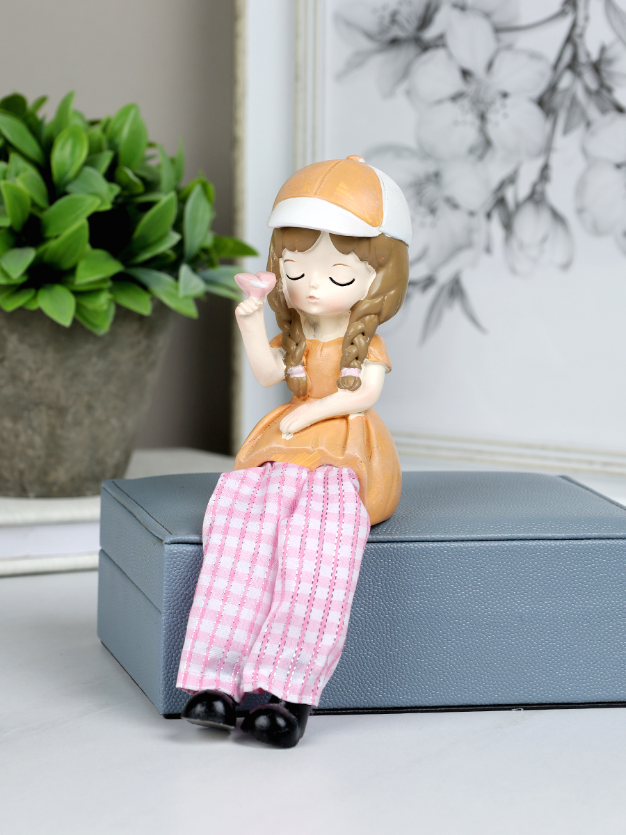 Фигурка Мальчик/Девочка висячие ножки 2 штуки набор 20 см / 5062 /уп 60/ПРОМО АКЦИЯ