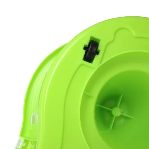 Ведро с отжимом и шваброй центрифуга нерж 45х22 см/ B2metal /уп 25/ 2 насадки/без коробки