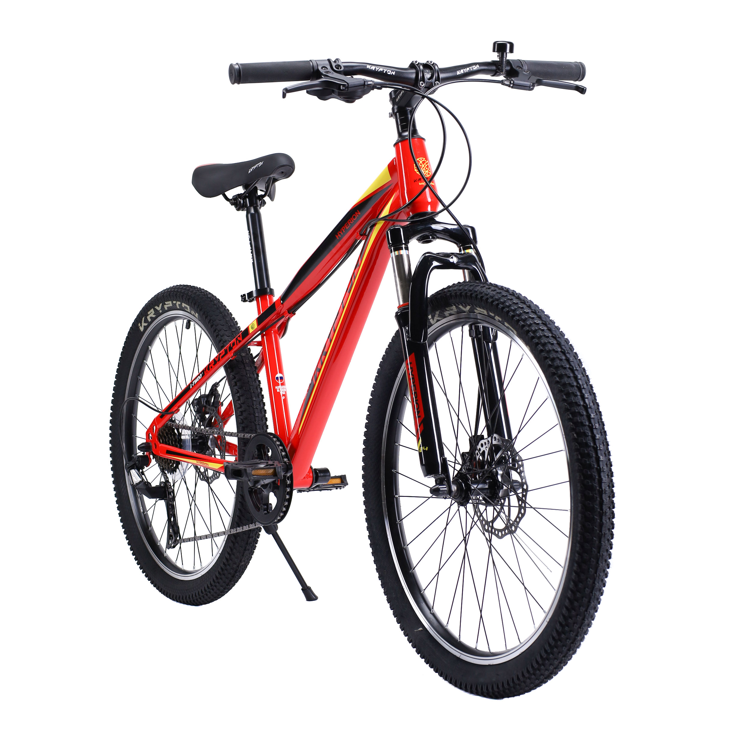Велосипед 24" Krypton Hyperion KH10R24 7sp огненный феррари