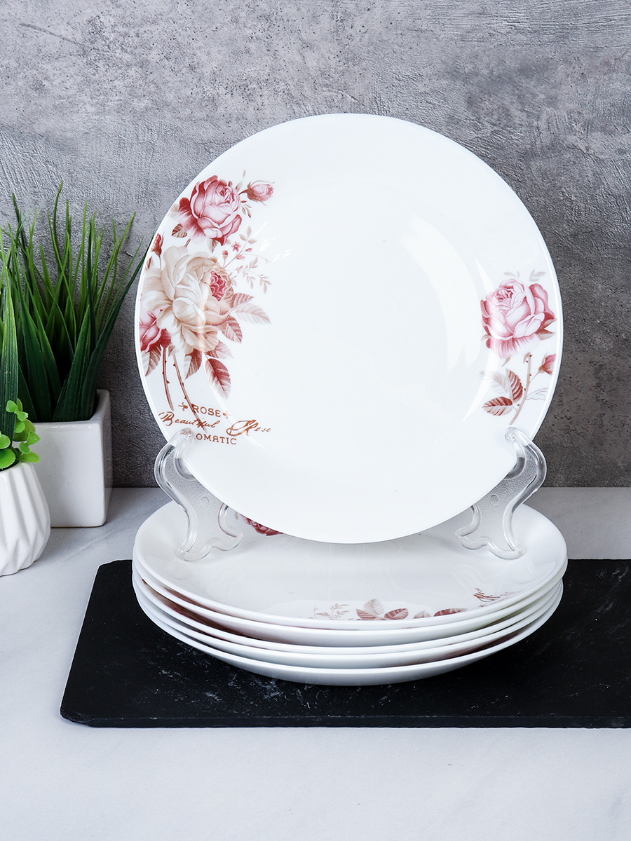 Набор тарелок 6 штук 190 мм / EV75 (2024) /уп 12/ Чайная роза