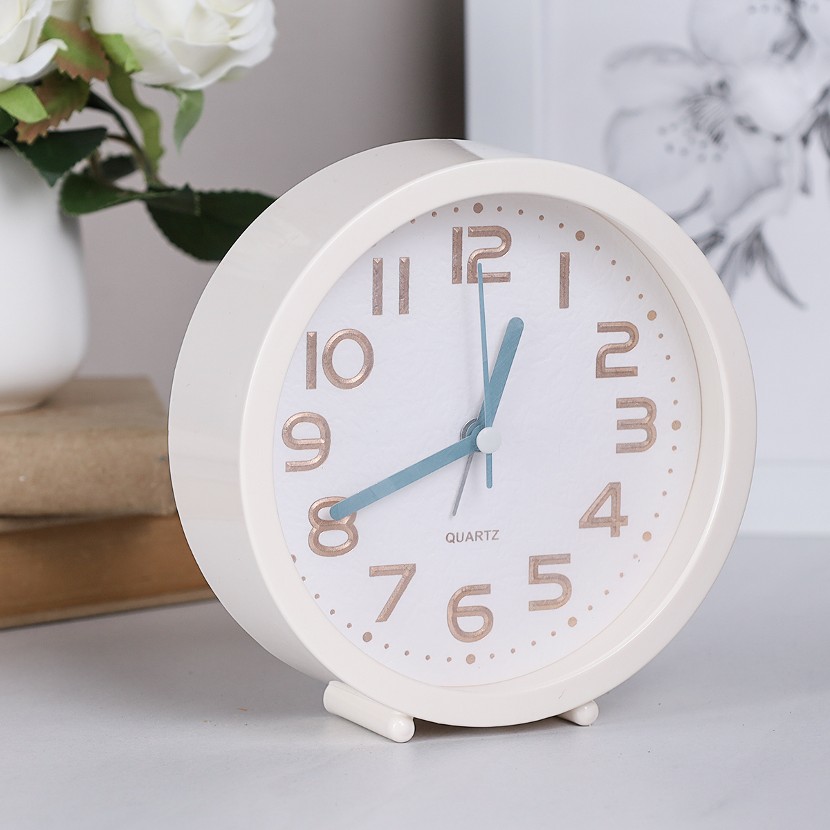 Будильник 13х4х13 см / 66282 /уп 120/ 