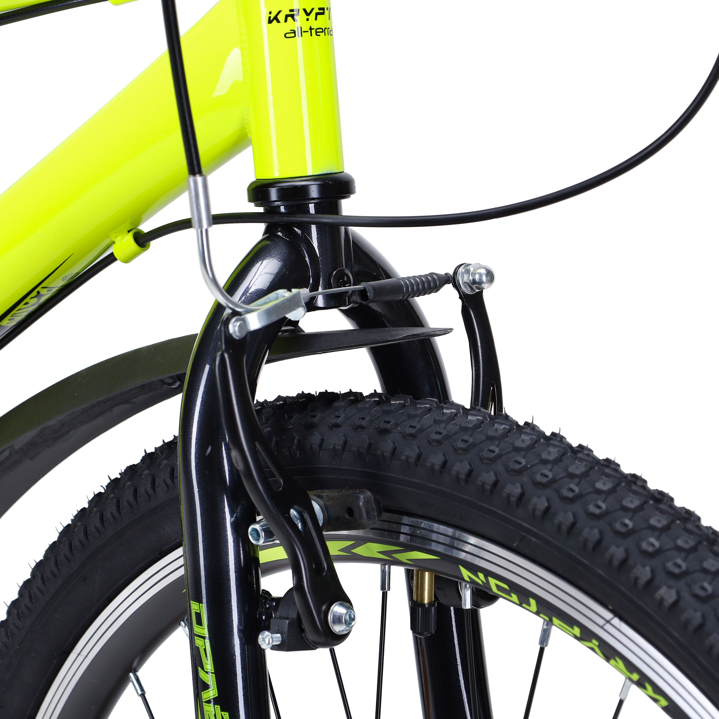 Велосипед 24" рама 13" 7sp KRYPTON ОРЛЁНОК ригид зелёный