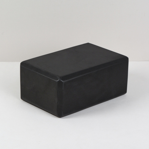 Блок для йоги и фитнеса спортивный 23*15*10 см / YJZ590/2 /уп 50/ черный