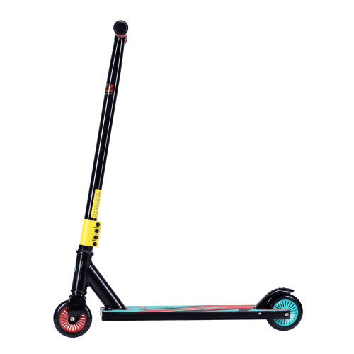 Самокат трюковый дека 98х480мм колёса PU-PP100мм руль 490мм  CYBERTECH / GT300BT/БК/уп 10/