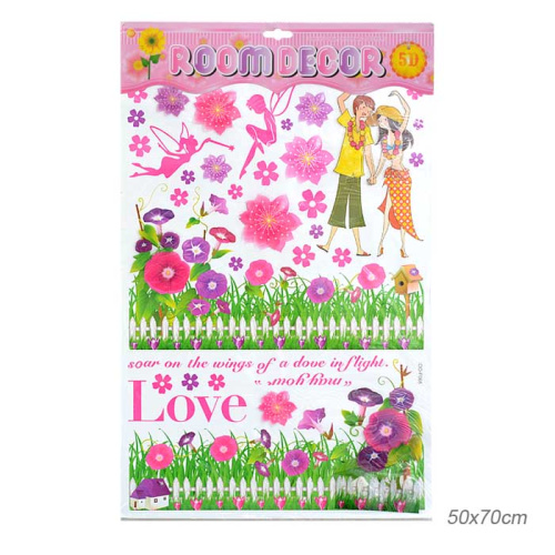 Наклейка интерьерная 50х70 см / F068 / 29365 / Акция