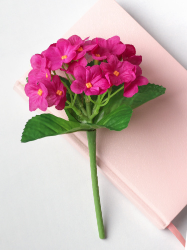 Цветок искусственный СИРЕНЕВЫЙ Фиалка 22 см / W01316-2 /уп 112/300/600/ 738968     