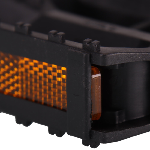 Педаль CITY MIXIEER MX-P633, полипропиленовый корпус чёрный, стальные подшипники, ось 2S, с рефлектором, 99х75мм, резьба 9/16, 1 пара. /уп 50/