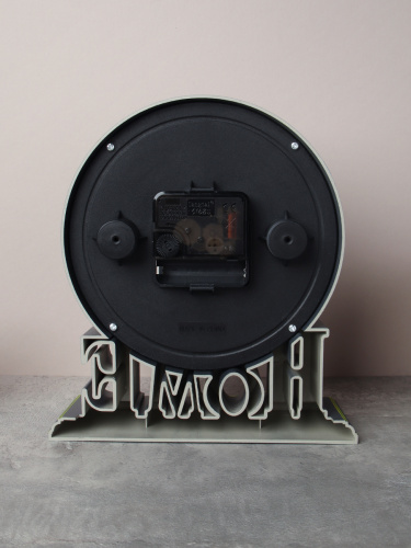 Часы настольные 18,5х20,5х6 см Дом / WS-H-1 /уп 40/