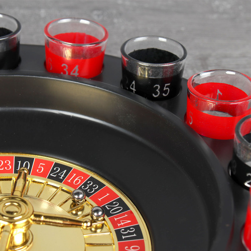 Настольная игра рулетка 29 см / 6670 /уп 20/