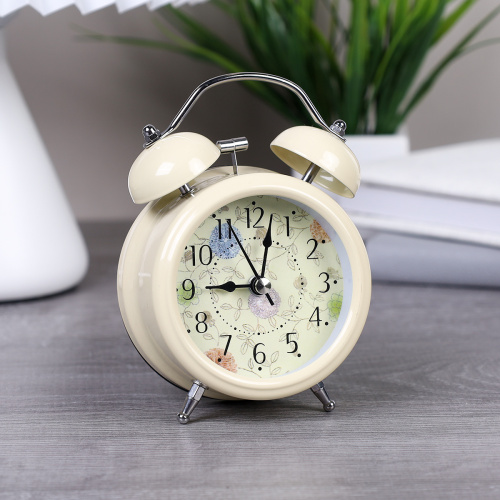 Будильник 12 см / 6025-1209 /уп 100/