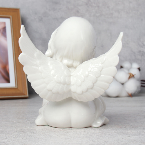 Фигурка Ангел 13 см / AH-37 /уп 48/фарфор