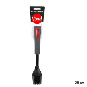 Кисточка силиконовая 25 см Ghidini Viva / 2215 /уп 48/