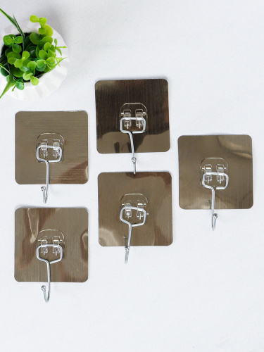 Крючок металлик золото набор 5 штук 5 см / C0NW0 /уп 200/ ОРР