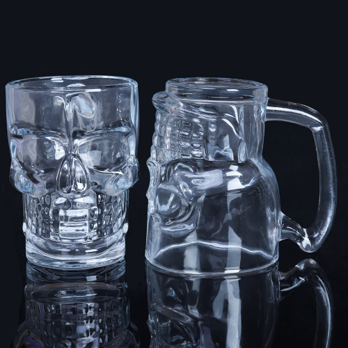 Кружка Пивная 6 штук 420 мл Череп / KL-S100 /уп 6/