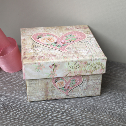 Коробка подарочная 9х9 см / S111-SY592 /уп 12/216/микс