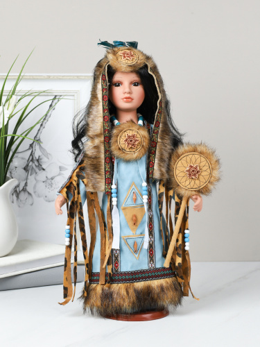 Сувенир коллекционный Индейцы 40 см / ZD1800 /уп 24/