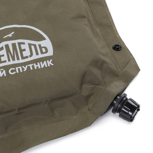 Коврик Самонадувающийся "ИРЕМЕЛЬ" 192х66х5/ Peach Skin Green/ с подушкой АКЦИЯ