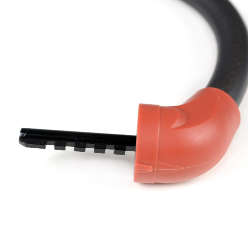 Замок тросовый кодовый R-LOCK 03, 5 разрядов, 400мм, стальной трос антивзлом. плетение, вес 320 гр, красный. /уп 100