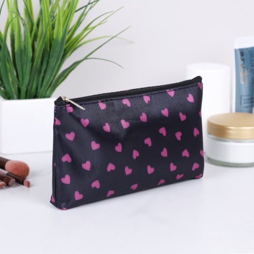 Косметичка 19х2х9 см / IU-23 /уп 500/сердца