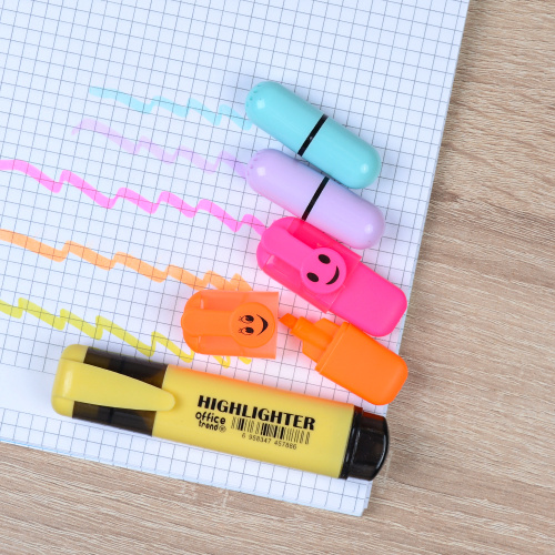 Текстовыделитель набор 5 штук / H1002 /уп 48/288/АКЦИЯ