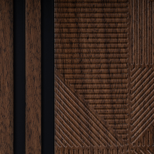 Панель стеновая декоративная реечная 307х7х2900мм  S3002C2-122B   /АКЦИЯ