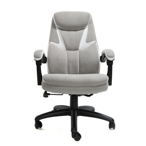 Кресло руководителя URBAN Серый велюр