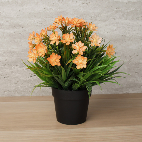 Цветочная композиция Цветы 22 см / CW478 /уп 12/144/