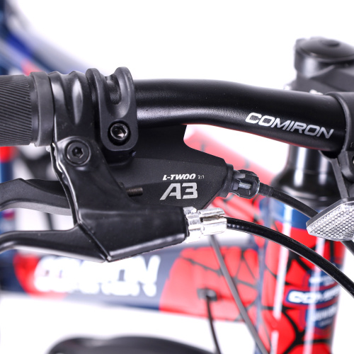 Велосипед 24" рама 13" 8sp COMIRON REBEL ригид сине-красный