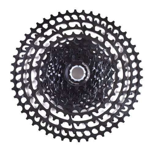 Кассета SUNSHINE MTB ультралегкая. 12 скоростей. 11-50T. HR12-50SL. чёрный цвет, 32-50T CNC алюминий 365 г /уп 10/