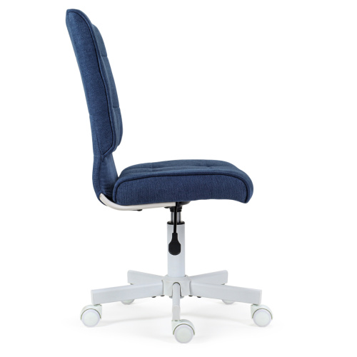 Детское кресло MC-330 М White СИНИЙ №20 Велюр