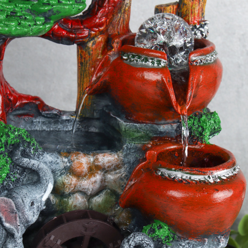 Фонтан 37 см / 17-49 /уп 8/