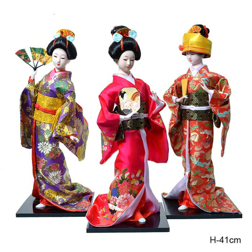 Сувенир коллекционный Гейша 41 см / 16# /уп 12/