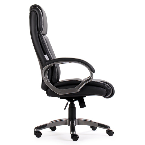 Кресло руководителя CH-003DS PL ЧЕРНЫЙ ЭКО.КОЖА