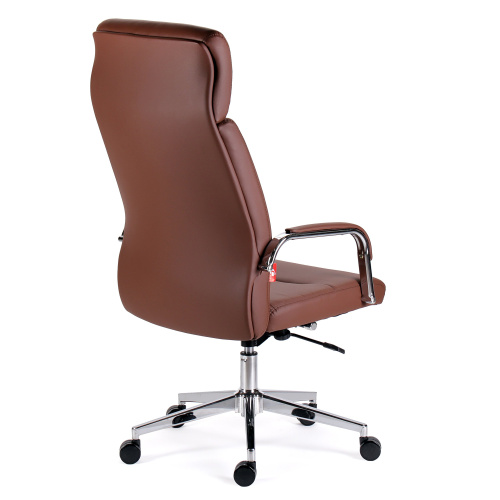 Кресло руководителя Vista eco  коричневый эко.кожа / Va876 /уп 1/ АКЦИЯ