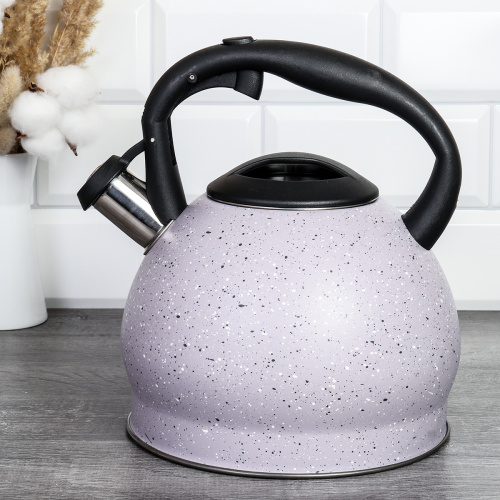 Чайник 3,0 л, ручка Бакелит/ KISIGA / KSG-443 /уп 12/ 0,76/индукция / трехслойное дно