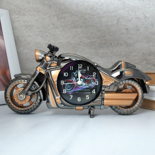 Часы настольные Мотоцикл 25 см / PF002D /уп 96/