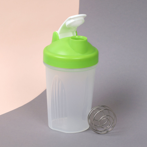 Бутылка/Шейкер SMALLHERO SHS-400 зелёная, для спортивного питания 400ML ШОК цена!/уп80