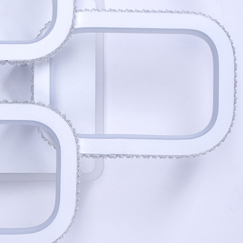 Стационарный светильник / LED-люстра потолочная. Цвет: белый (220W / 590*420*125)" / LED white + yellow 3000K~6500K / K26028W/2+2 / уп 1