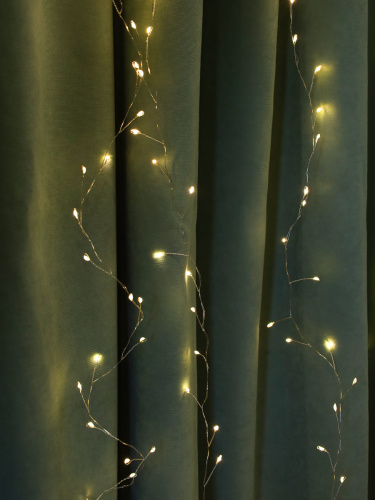 Гирлянда светодиодная Занавес 3х3 м, 900 LED / GN42 /уп 50/ теплый белый