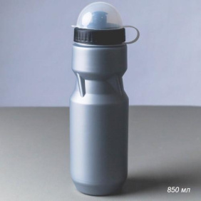 Бутылка для воды с пылевой крышкой "Element". Серая. 850 мл. /711599 /FWEPE-26Dgr / уп 1/ RF