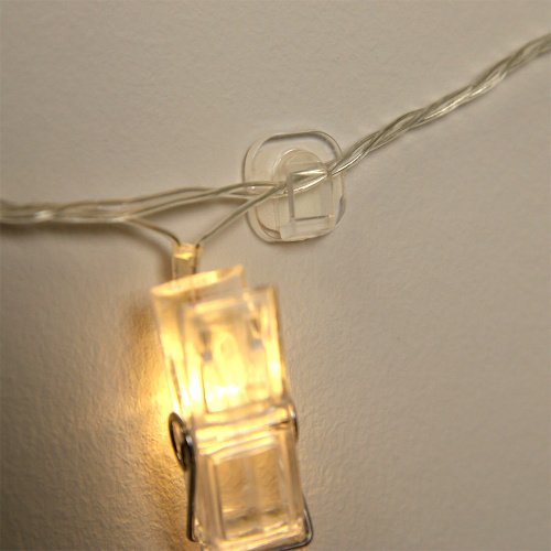 Крючок для крепления гирлянды 14x18 мм набор 20 штук / CL-20 /уп 10/240/