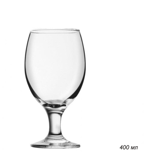 Бокал пивной 400 мл Бистро штучно / 44417 SLB /уп 12/ 