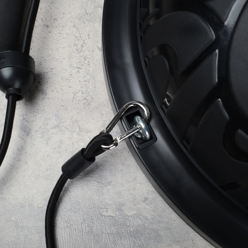 Полусфера балансировочная BOSU 46см Woohooo Curls эспандер, насос/ чёрный/ B46Cu-BL/ уп5