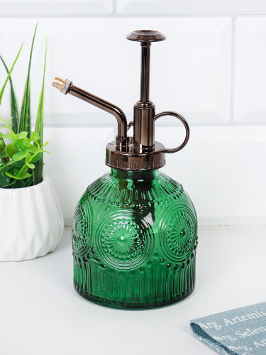 Пульверизатор стеклянный 15,5 см / POP-3 /уп 72/ опрыскиватель