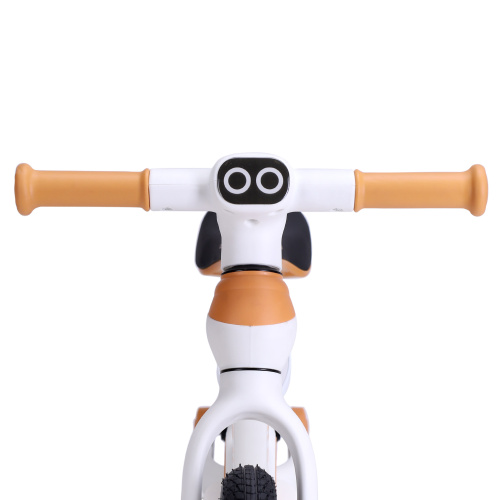 Беговел 12" COMIRON TN23B05W надувные покрышки, алюминиевые обода, пром. подшипники, цветная коробка АКЦИЯ/уп 6/ белый